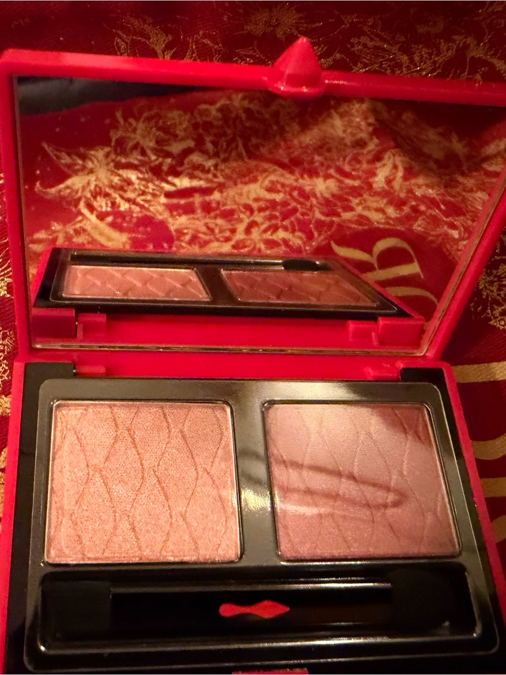 Christian Louboutin Pink Shimmer Blush Duo Compact